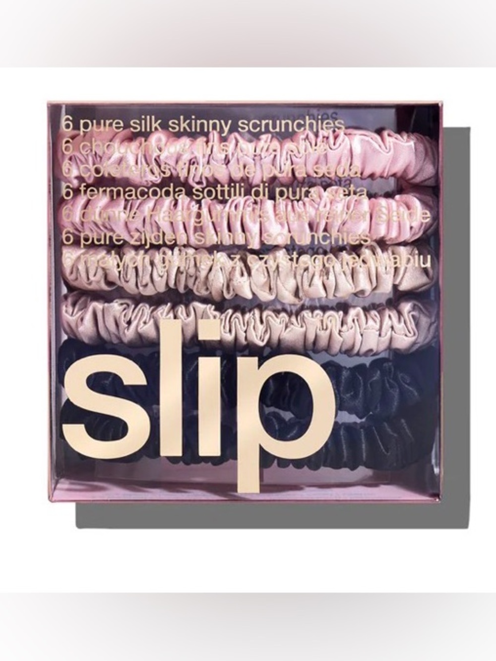 SLIP Multi Skinny Scrunchies